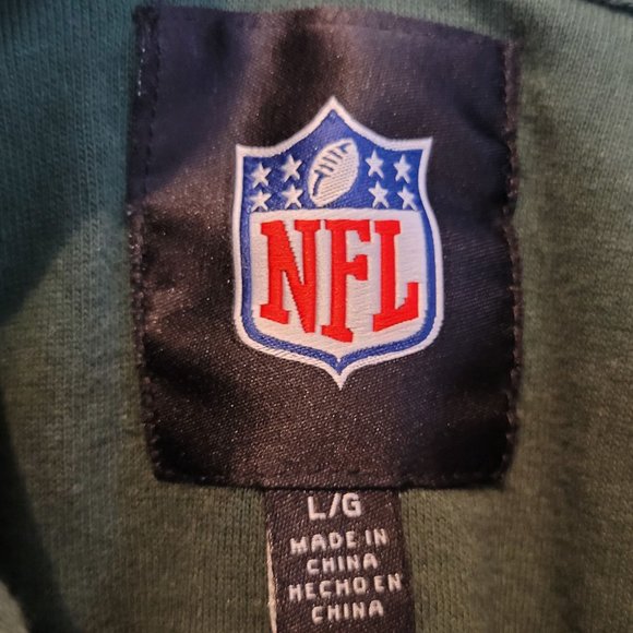 Green Bay Packers NFL Hoodie Adult Large Green Cotton Blend - Picture 3 of 6